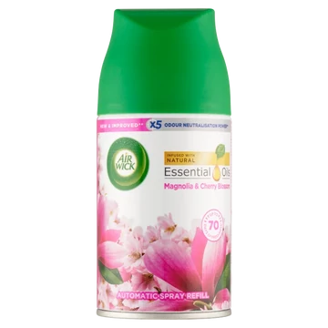 Air Wick Freshmatic Magnólia és Cseresznyevirág automata légfrissítő spray utántöltő 250 ml