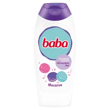 Baba kényeztető tusfürdő édesmandula illattal 400 ml