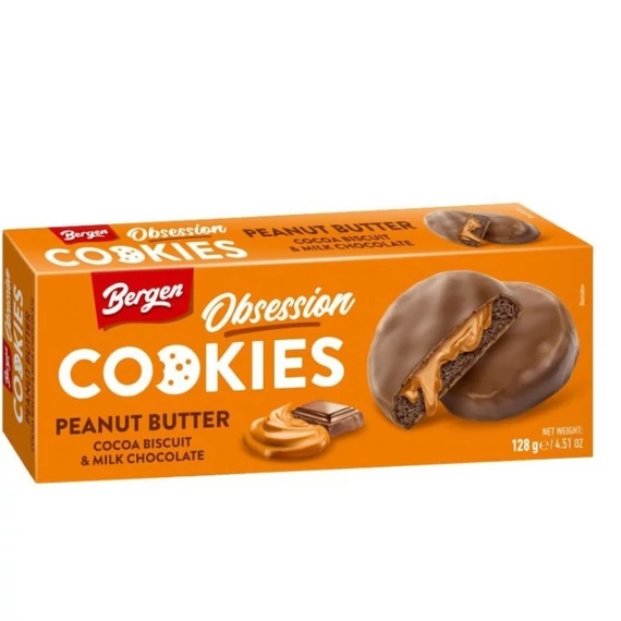 Bergen Cookies - Peanut Butter Keksz Box [128g]