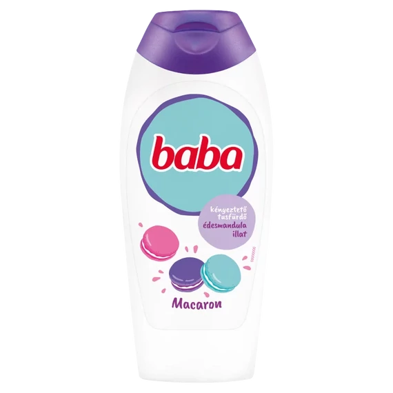 Baba kényeztető tusfürdő édesmandula illattal 400 ml