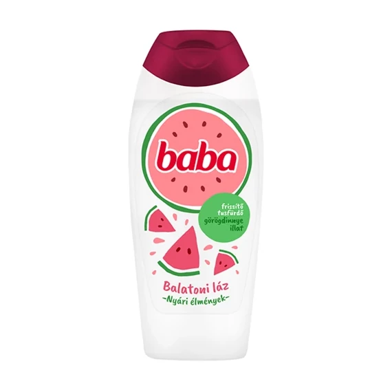 Baba frissítő tusfürdő görögdinnye illattal 400 ml